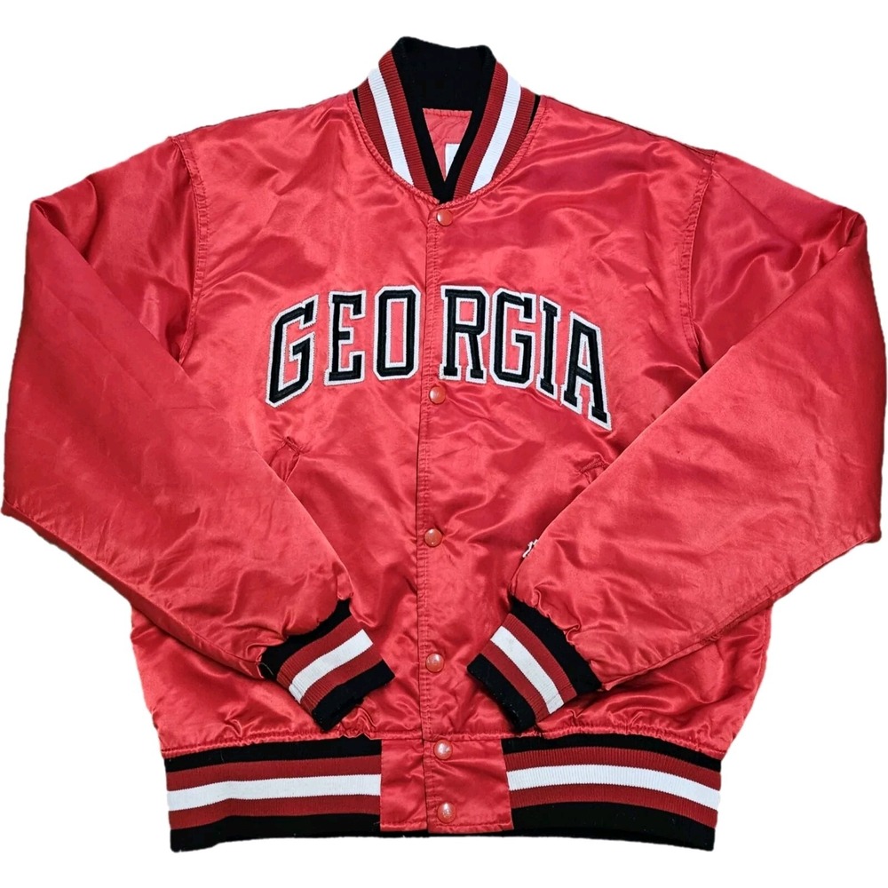 Vintage 90s Georgia Bulldogs Starter Jacket‎ Size M Made In USA